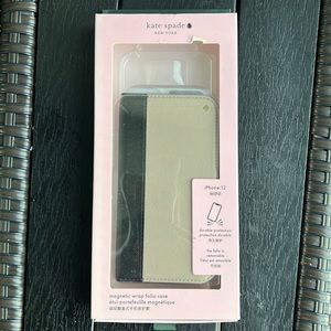 Kate Spade New York iPhone 12 MINI Magnetic Wrap Folio Case